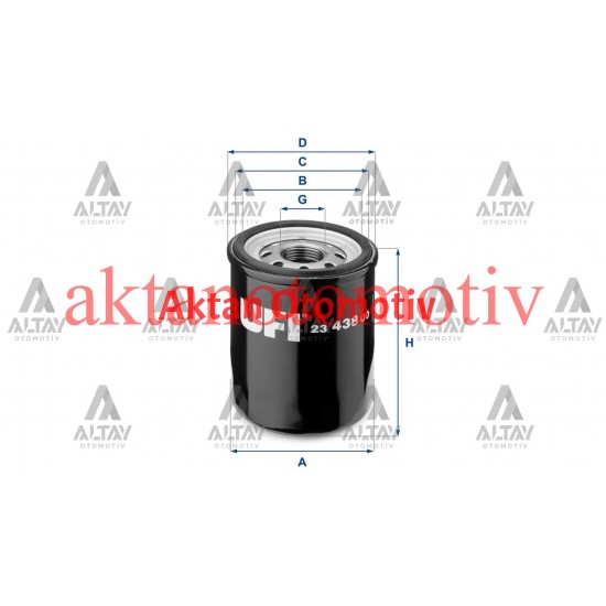 YAĞ FİLTRESİ EGEA / LINEA / GRANDE PUNTO / ALBEA / DOBLO / PUNTO / PALIO 1.2-1.4